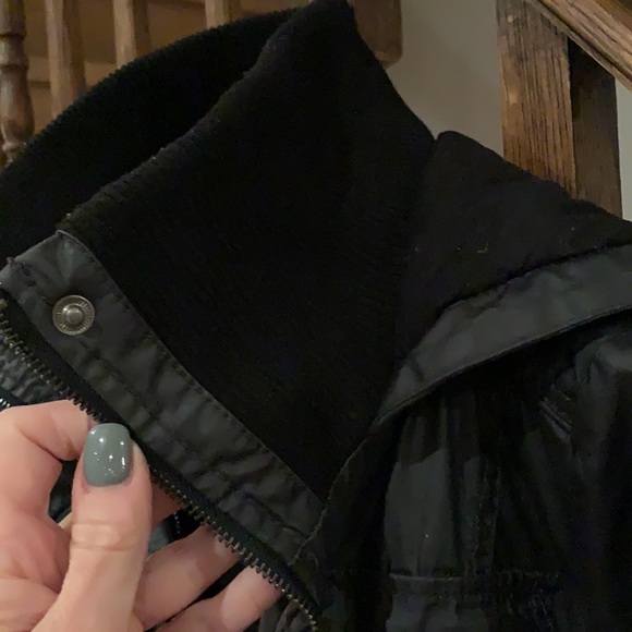 ONLY Waxed Cotton Canvas Bomber Jacket - Picture 8 of 8